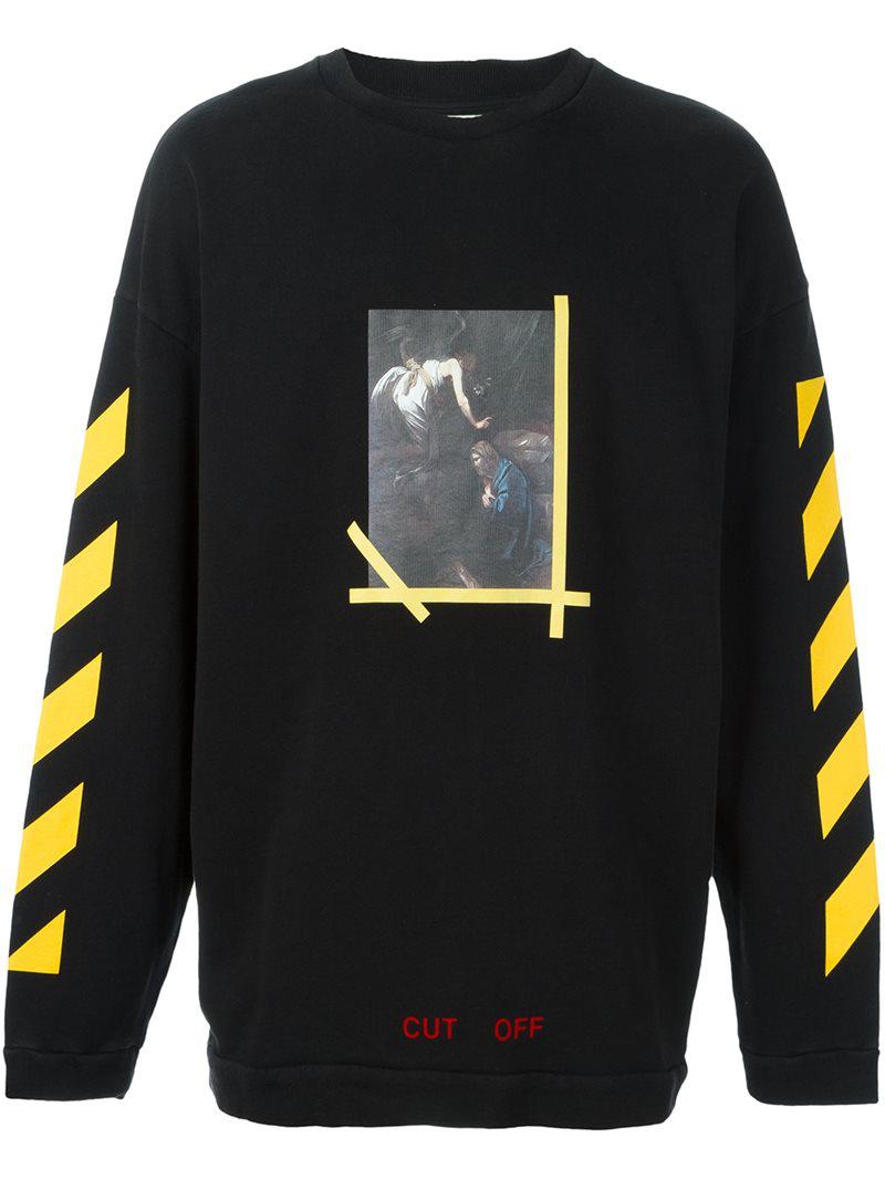 off white annunciazione hoodie