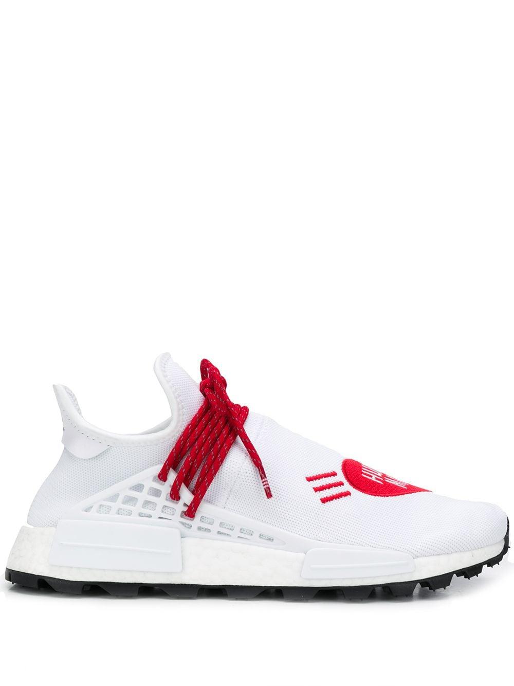 adidas Originals Synthetic Nmd Hu Human Made Boost Sneakers in White ...