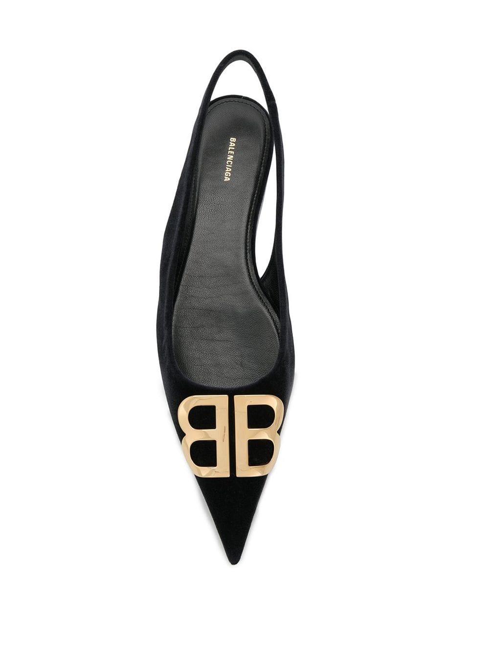 Balenciaga slingback flat outlet