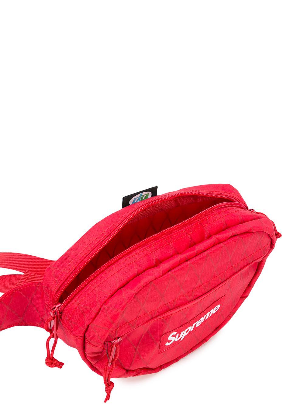 red supreme purse