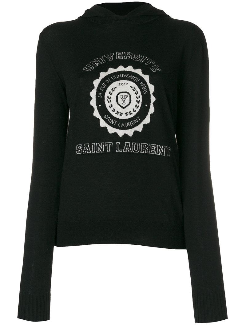 womens saint laurent hoodie