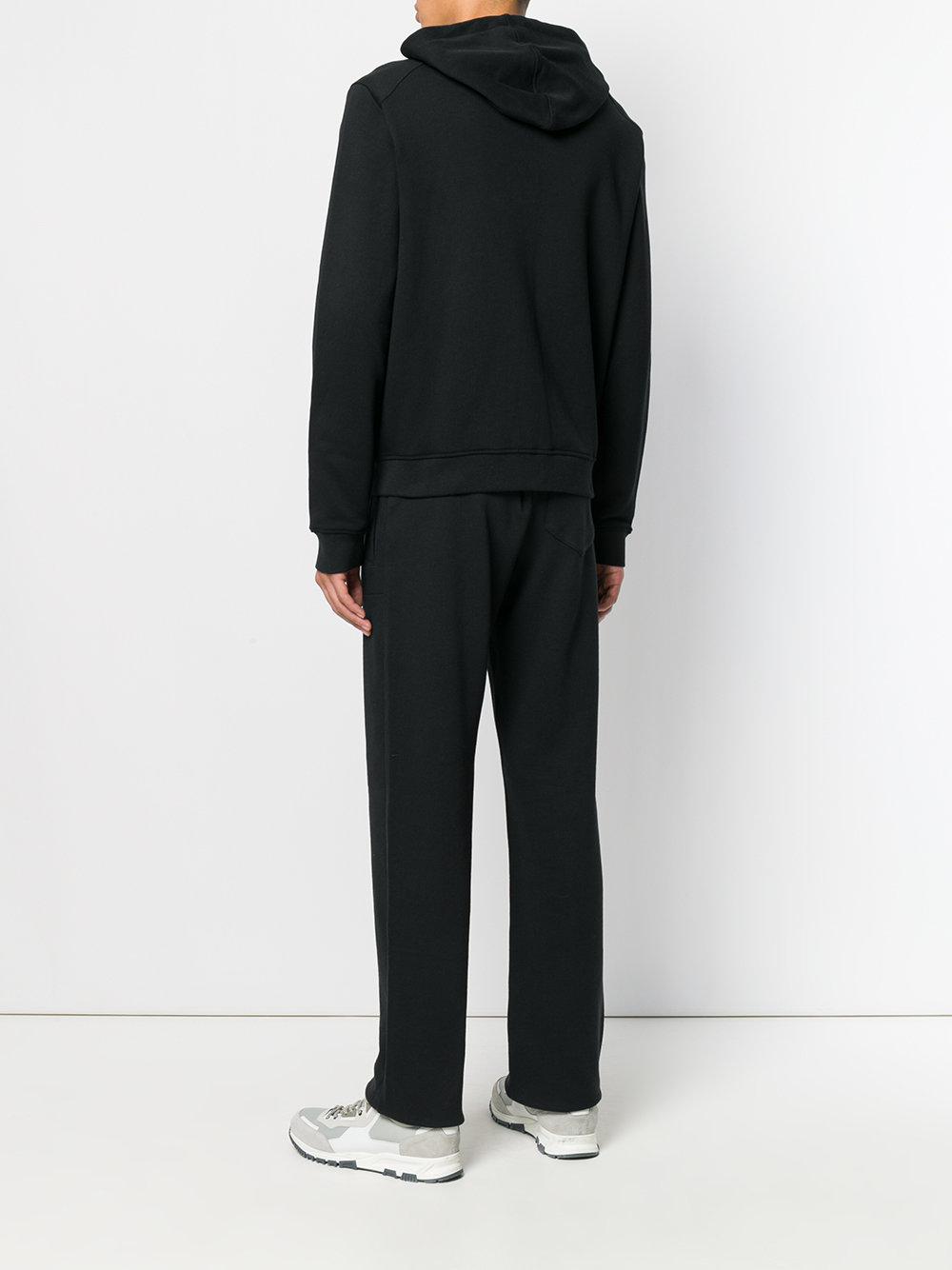 Versace Cotton Two-piece Tracksuit in Black for Men - Lyst