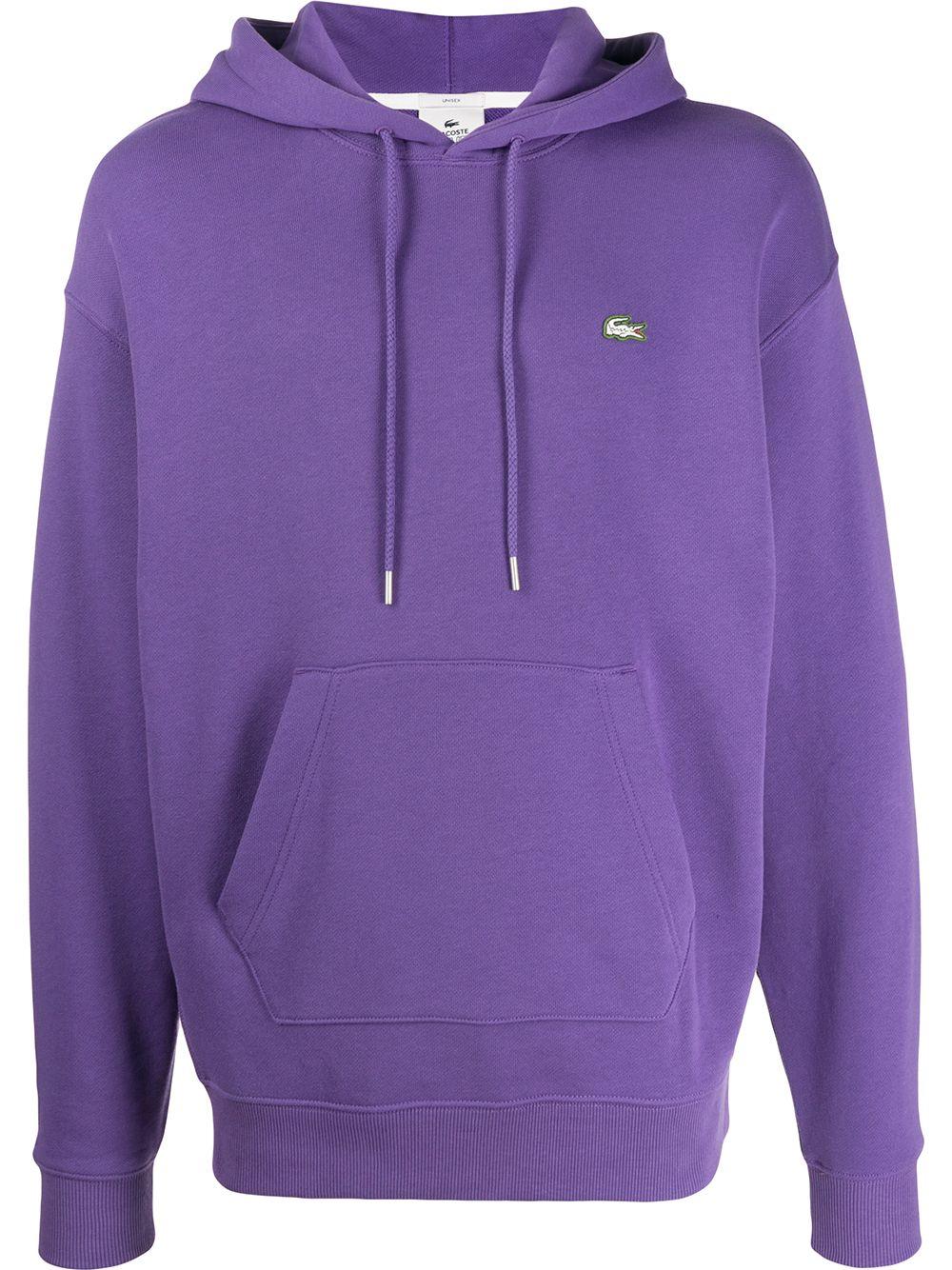 hoodie lacoste violet