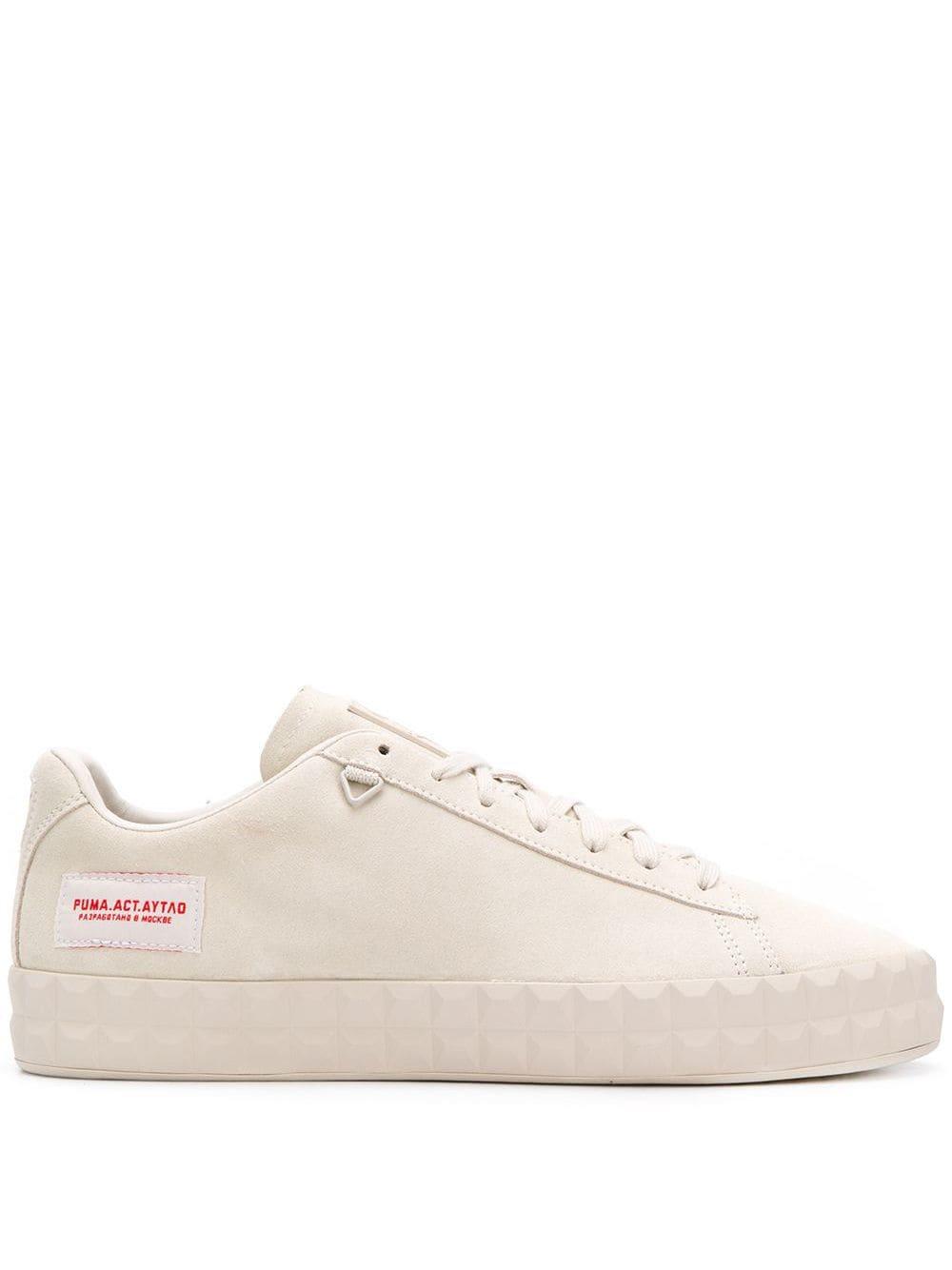 PUMA Suede X Aytao | Outlaw Moscow Court Platform Moonbeam Sneakers in  White for Men - Lyst