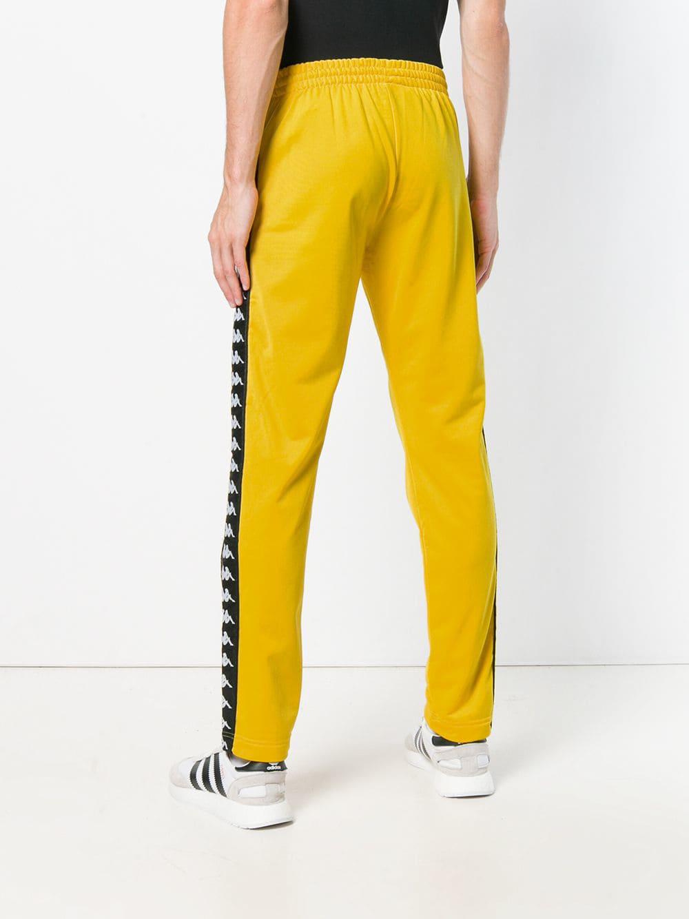 Kappa Branded Track Trousers in Yellow & Orange (Yellow) for Men | Lyst  Canada