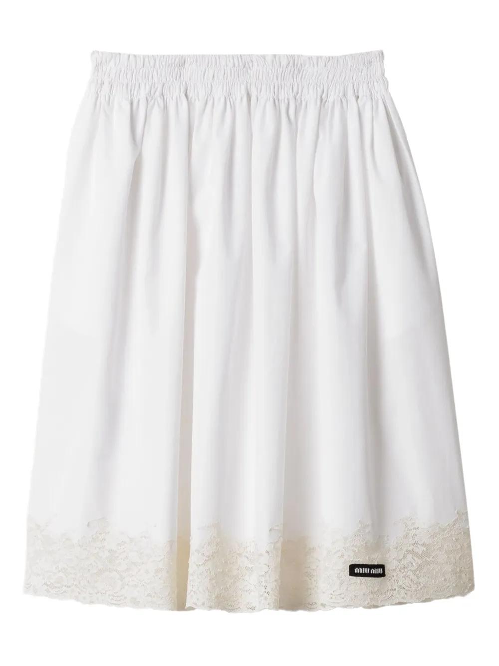 Miu Miu Mid-length skirts for Women | Online Sale up to 60