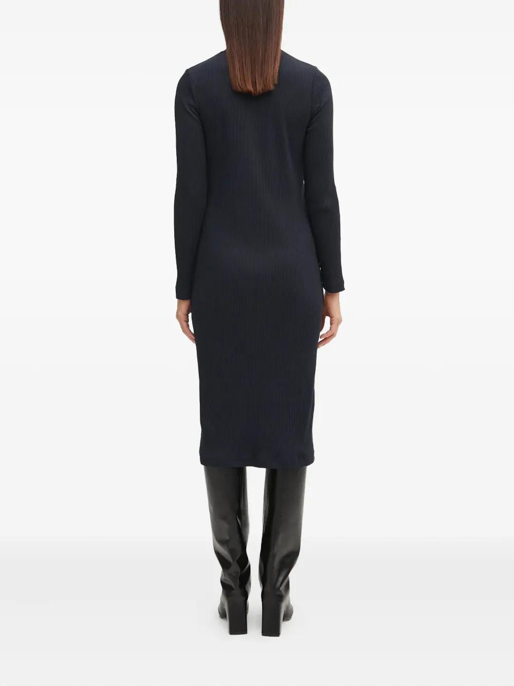 knee length dresses for ladies Fred Perry Long Sleeve Tartan Shirt Dress UK-10 / US-6 main image 1