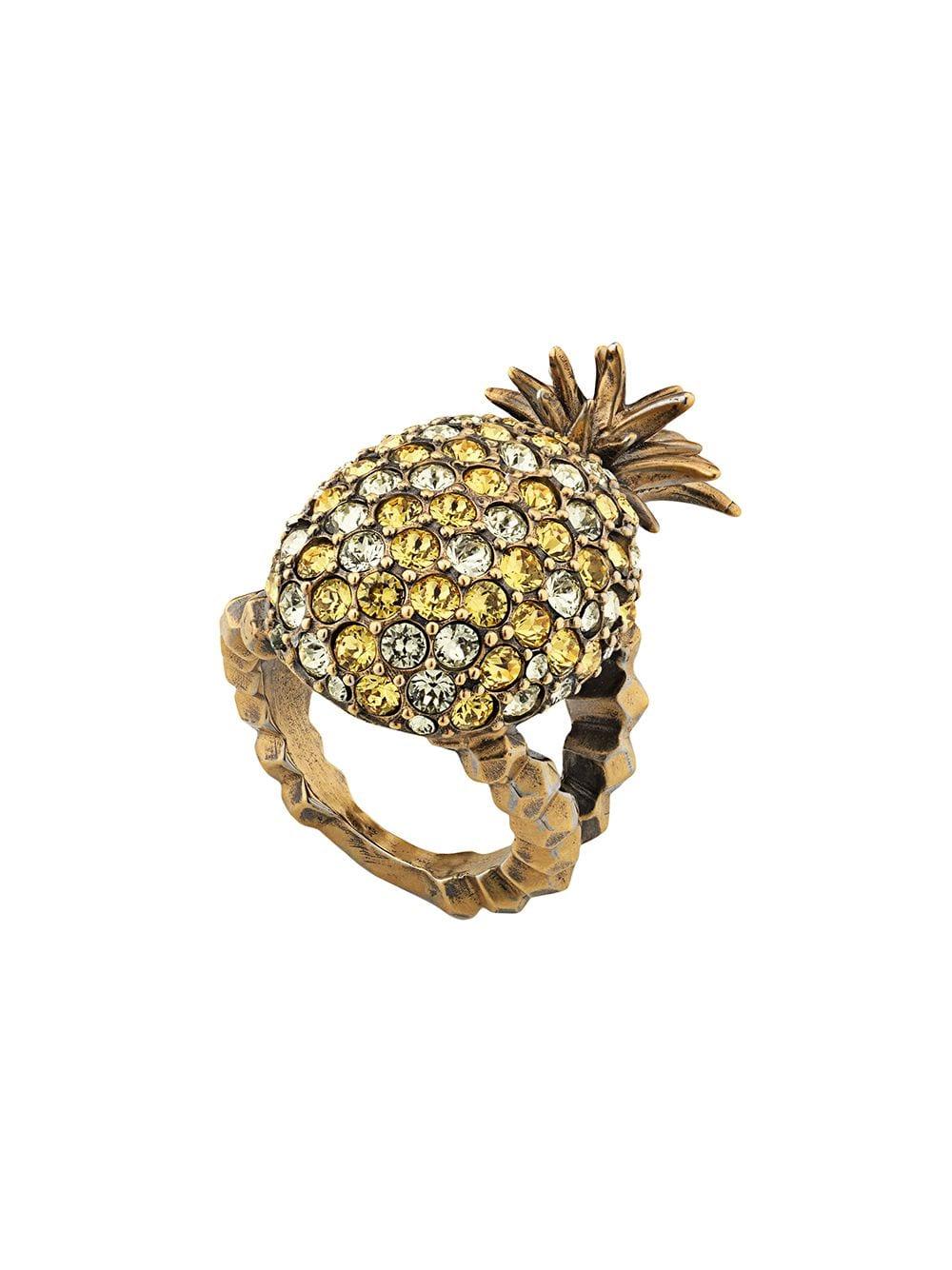 gucci pineapple ring