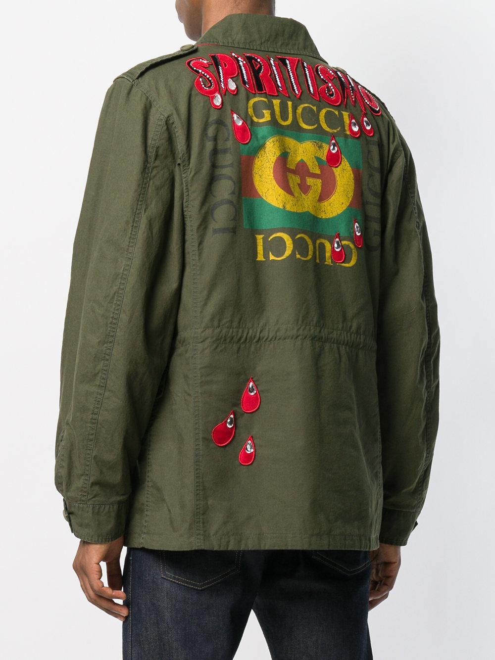 gucci military jacket