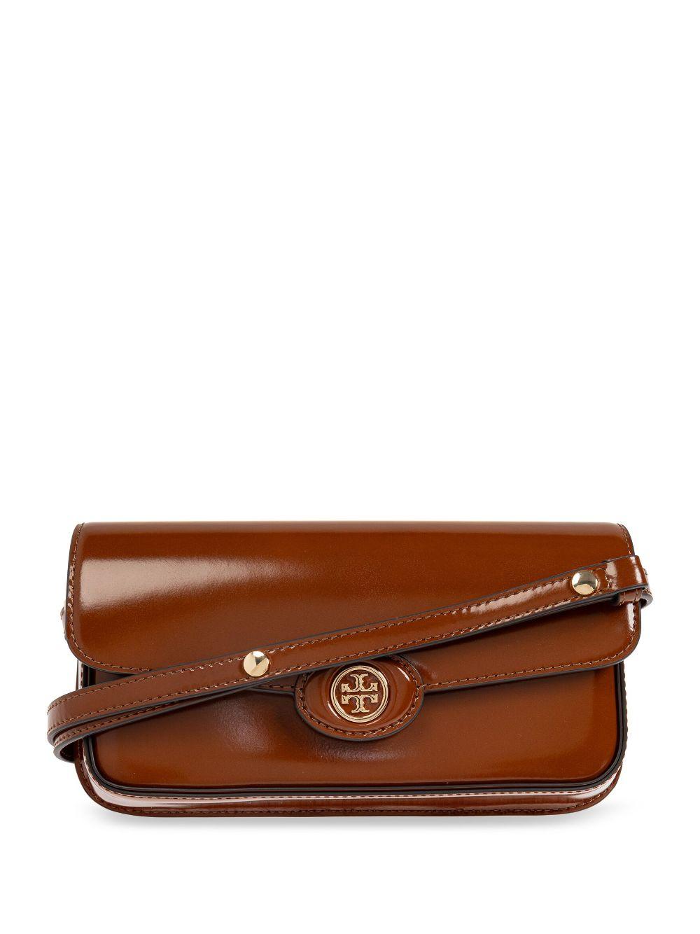 Tory Burch レディース ブラウン Robinson ショルダーバッグ 