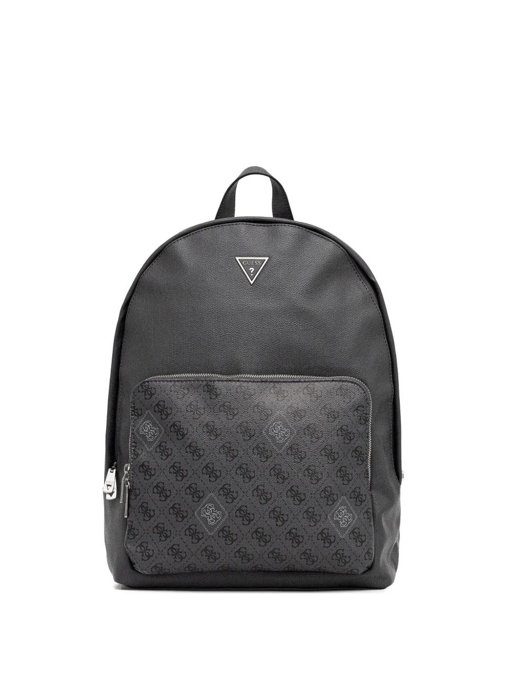 Guess Black Signature Mini Backpack with Triangle Charm Guess mini backpack - Gem main image 2