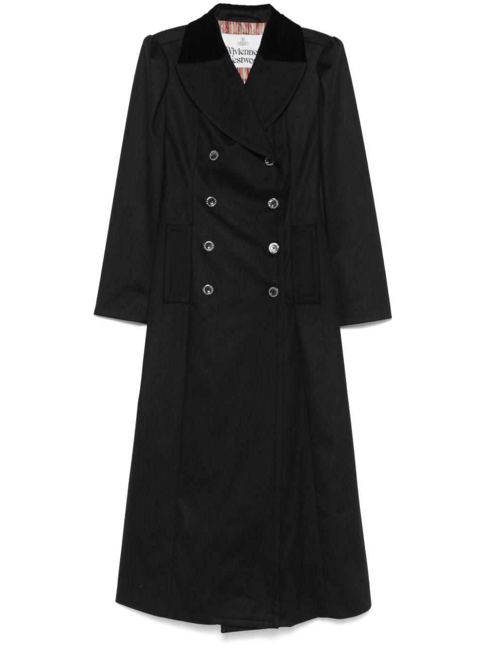 Vivienne Westwood ブラック トレンチコート 46 レディース Vivienne Westwood コート | オンラインセールは最大
