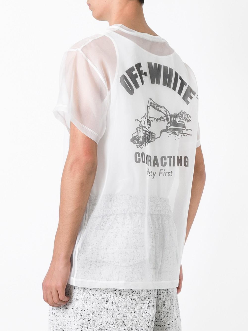 off white construction t shirt