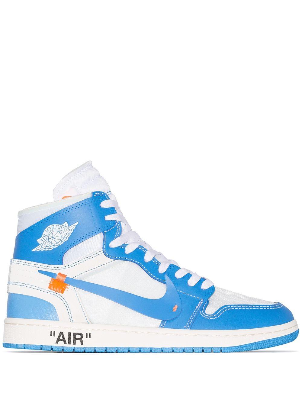 サイズ OFF WHITE NIKE AIR JORDAN 1 UNC27.5cmの通販 by カンノ's shop｜ラクマ コメントな