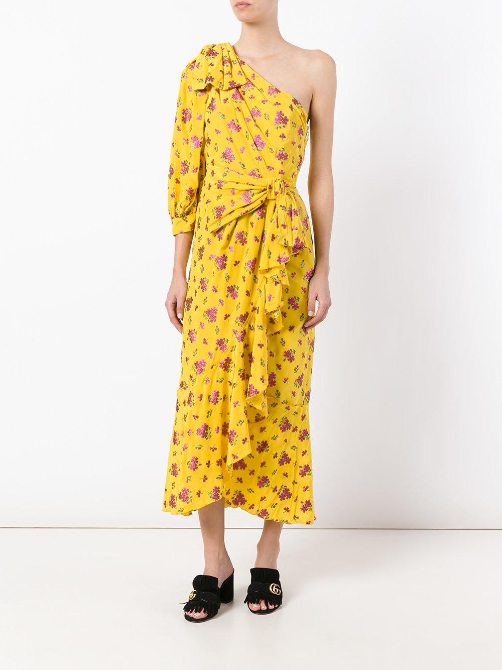 yellow gucci dress