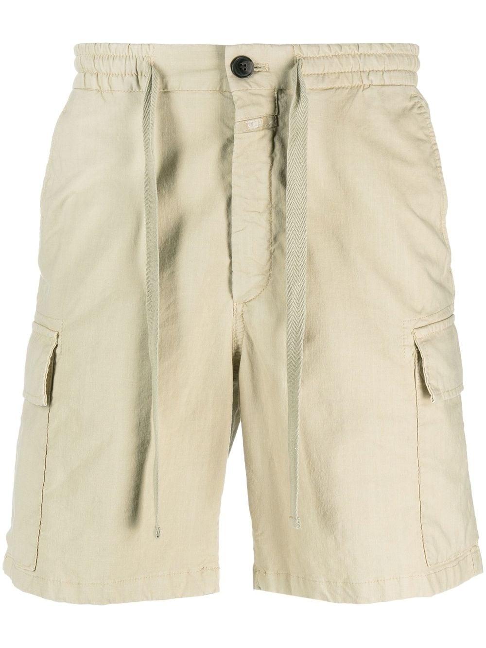 Closed Drawstring Cargo Short in Natural for Men Lyst