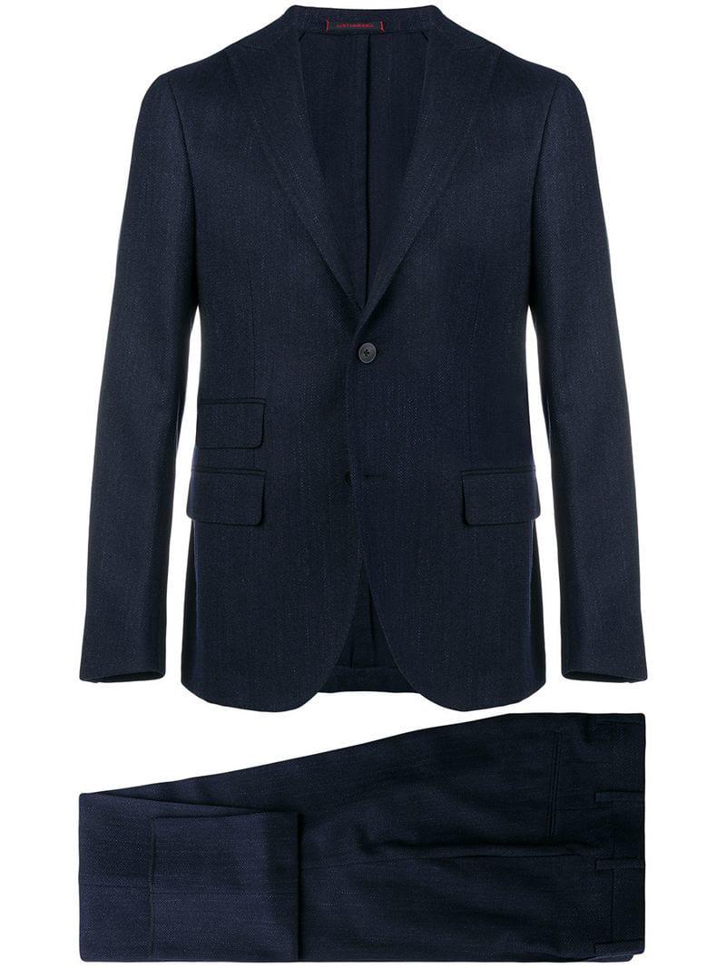 The Gigi Wool Degas Suit in Blue for Men - Lyst