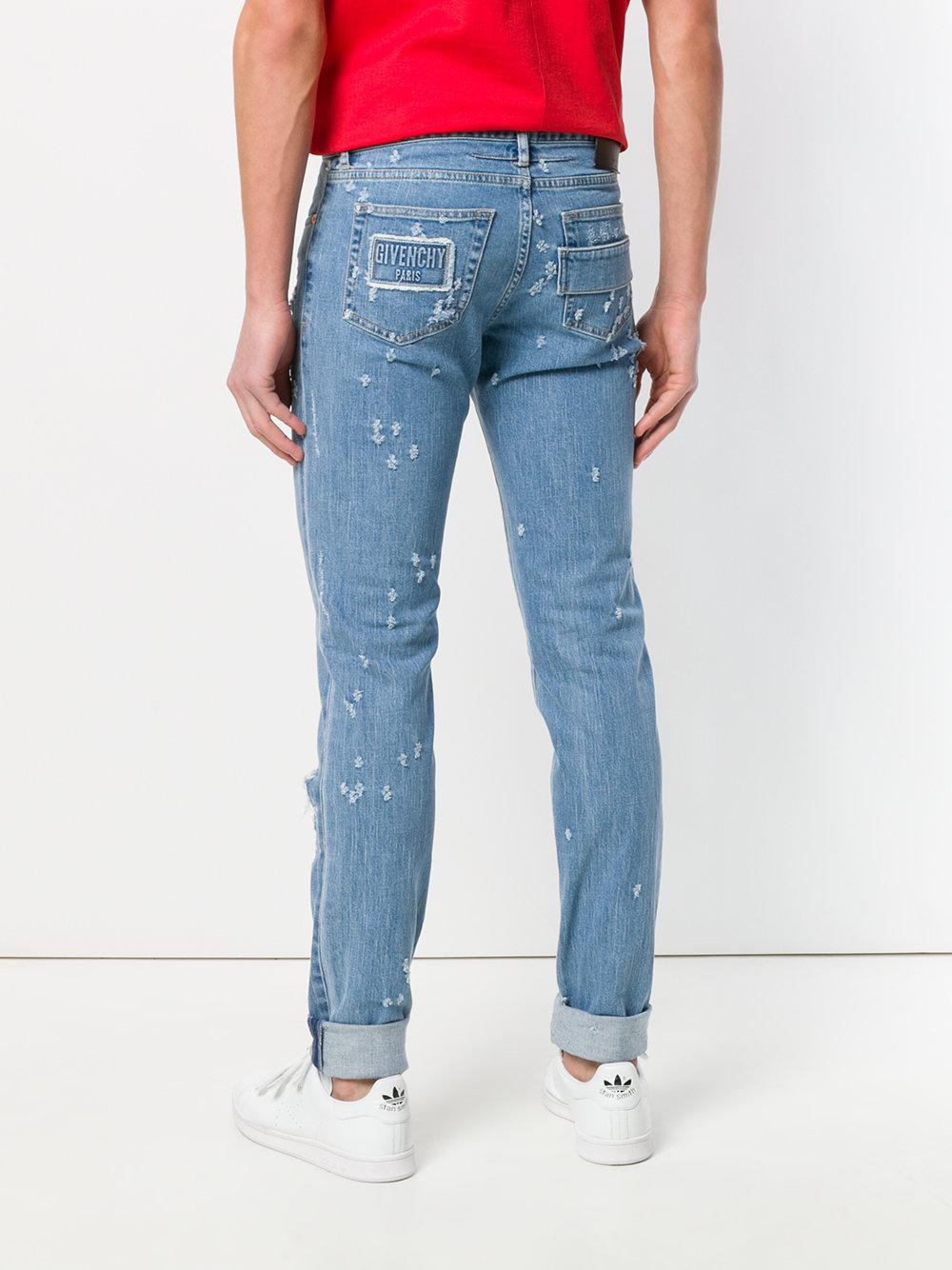 givenchy logo jeans