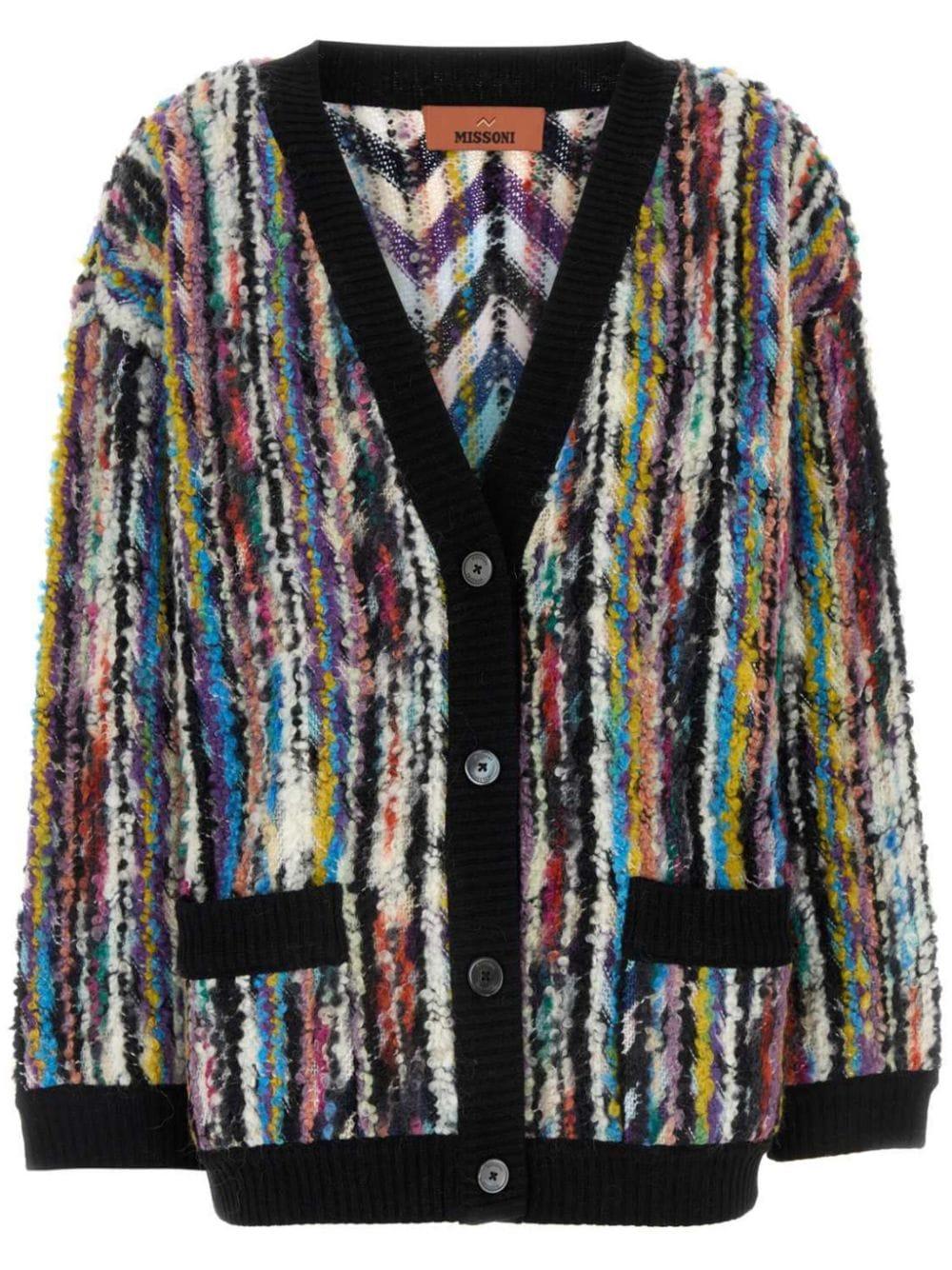 Missoni Oversized Pink Cashmere Cardigan Missoni Bouclé Oversized
