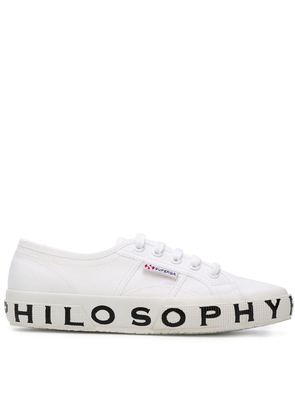 Superga Cotton Philosophy Di Lorenzo Serafini X Printed Sole Sneakers in White - Lyst