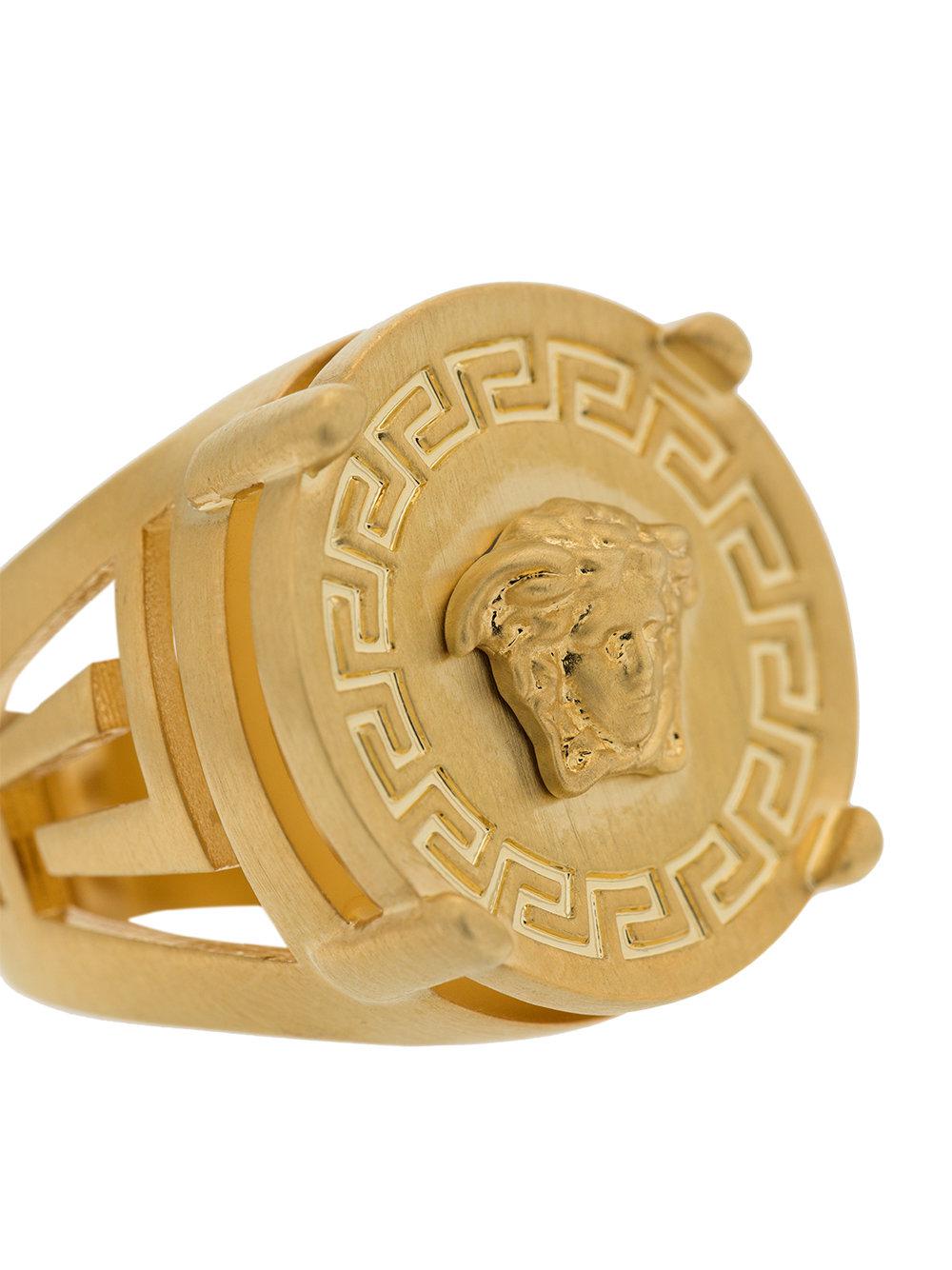 chevaliere versace medusa