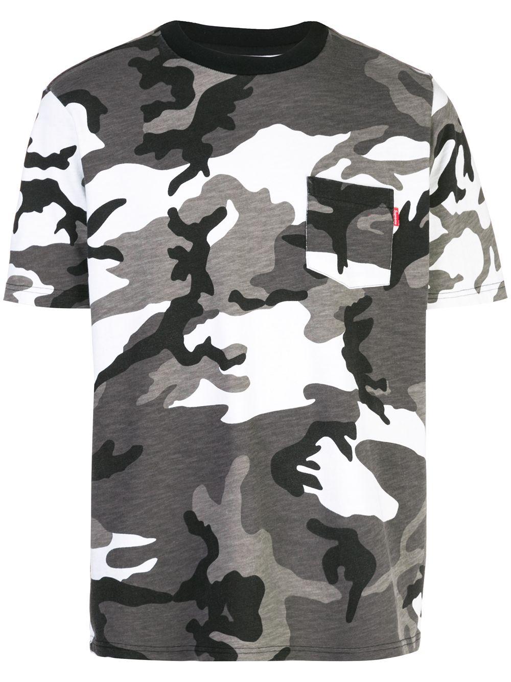 Supreme Camouflage Print T-shirt in 