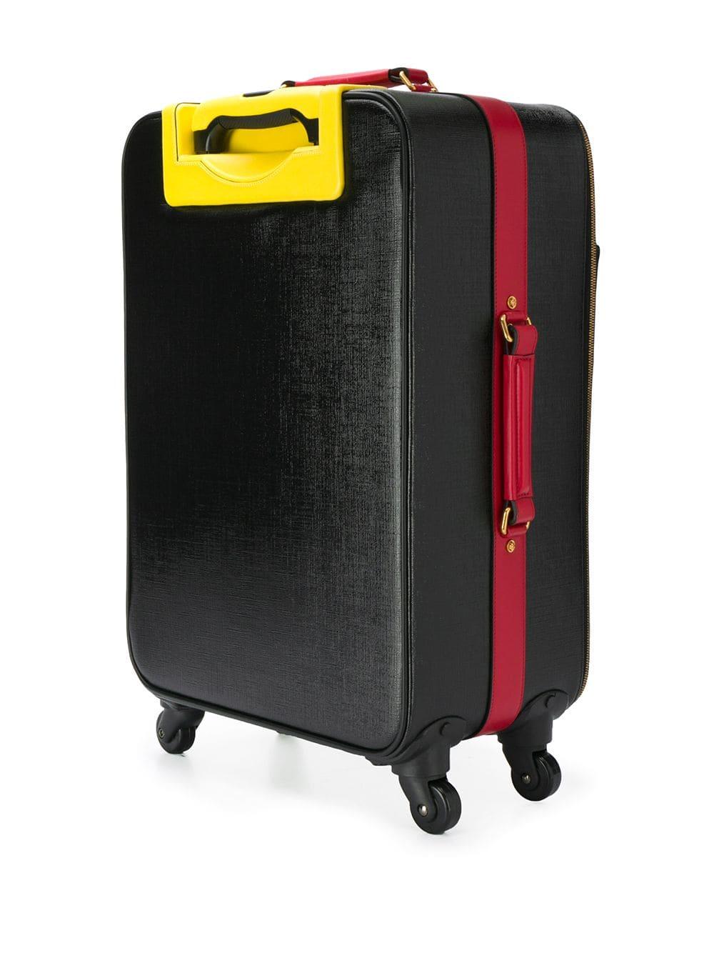 Valise à roulettes Dolce & Gabbana en coloris Rouge Femme Sacs Sacs de voyage et valises 