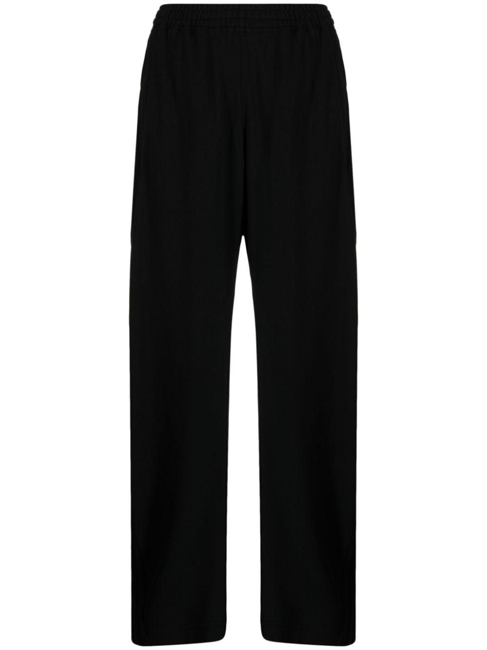 JNBY Wideleg Track Pants in Black Lyst