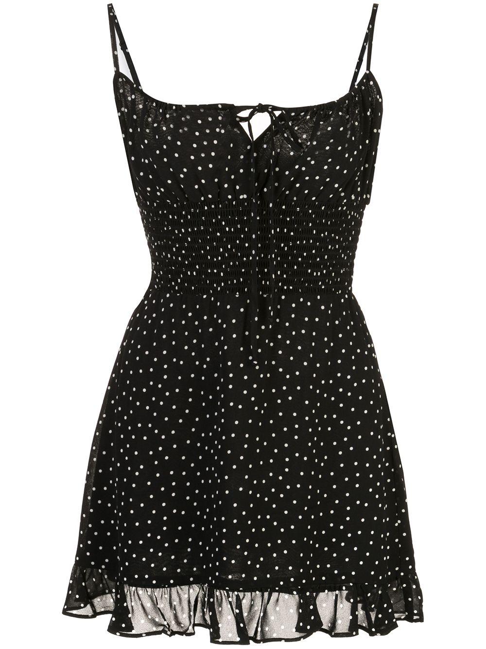 Reformation Fraise Polka-dot Dress in 