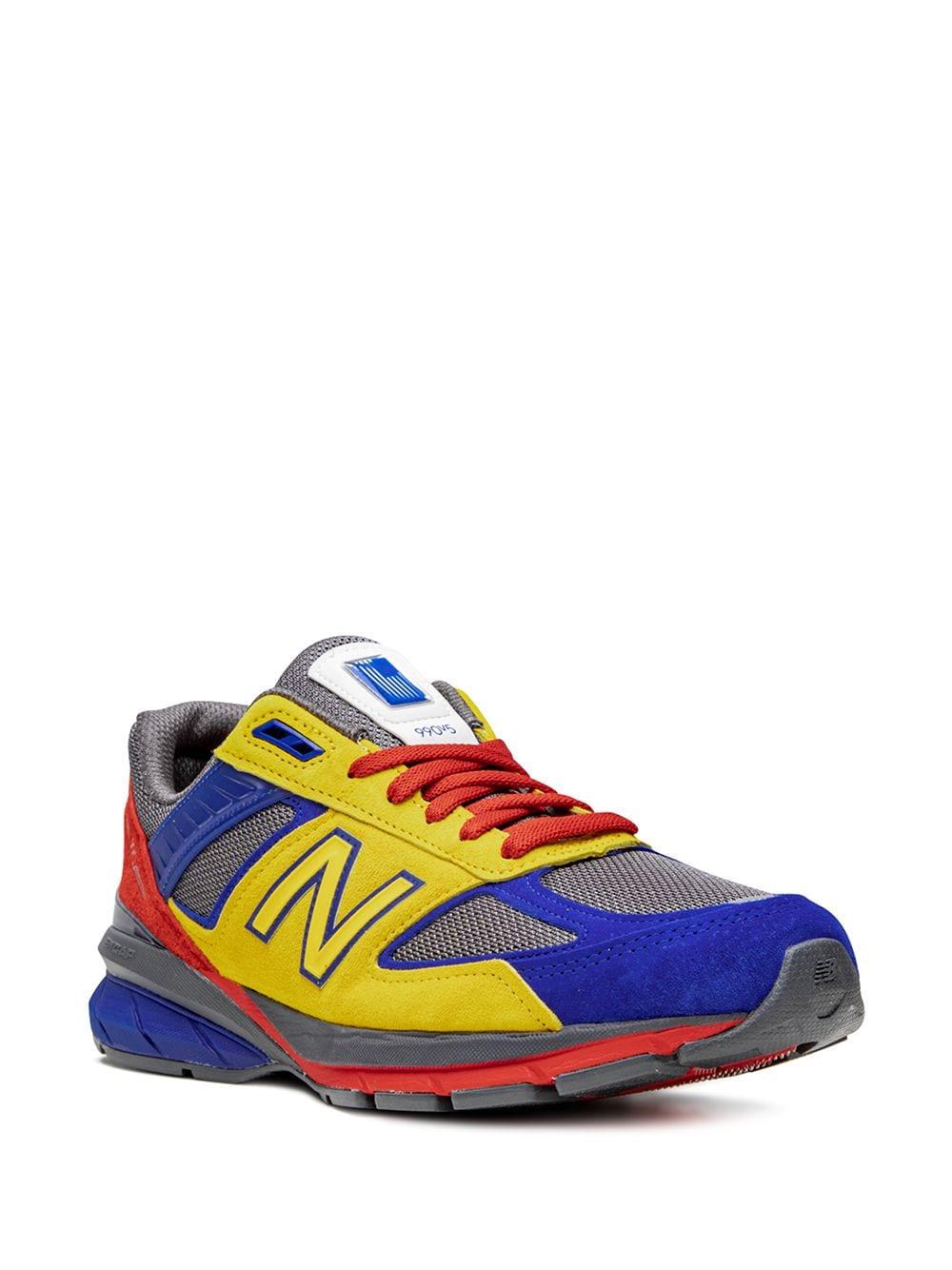 new balance 575 blu e giallo