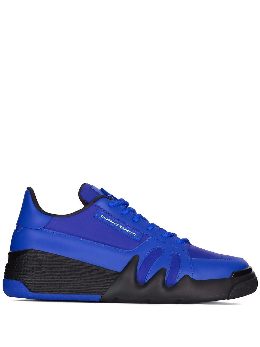 Giuseppe Zanotti Talon Sneakers in Blue for Men | Lyst
