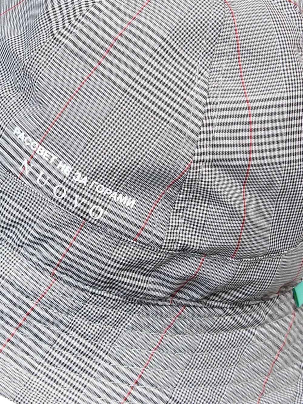 Rassvet (PACCBET) Plaid-Pattern Bucket Hat in White | Lyst display picture 1