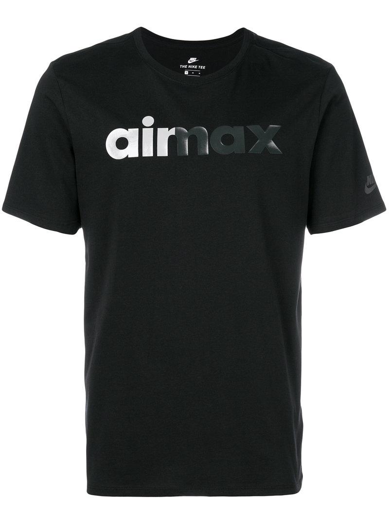 Nike Air Max 95 Printed T-shirt in Black for Men | Lyst