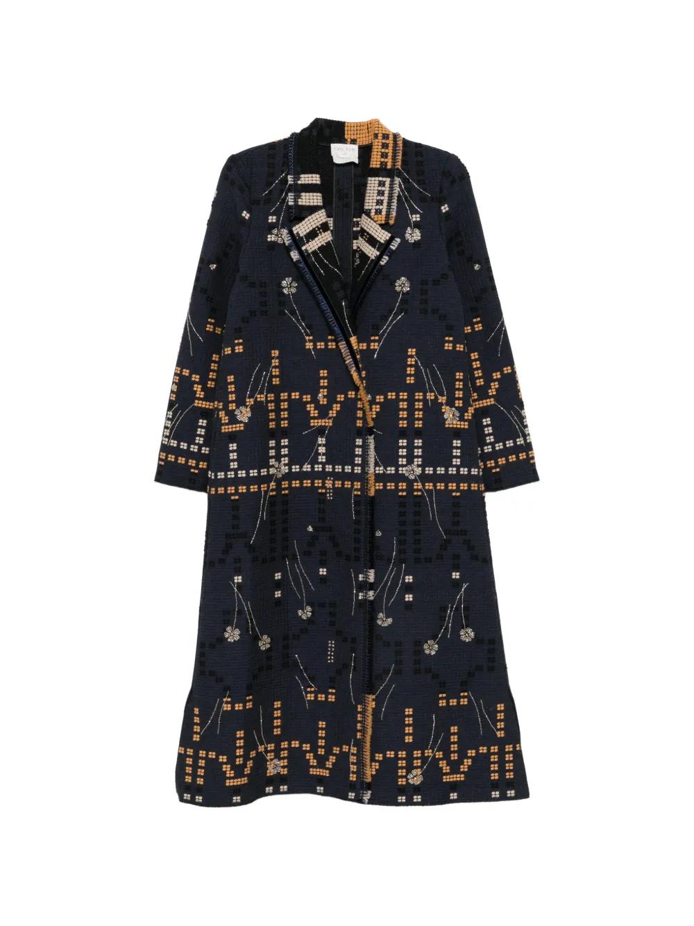 forte_forte フローラルロングコート レディース forte_forte ロングコート & ウィンターコート