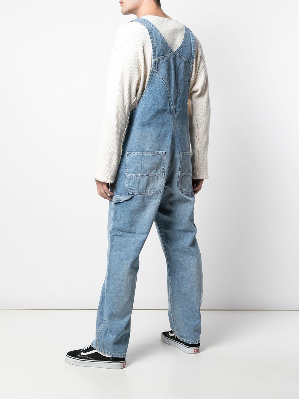 Carhartt WIP Jeans-Latzhose in Blau für Herren | Lyst DE