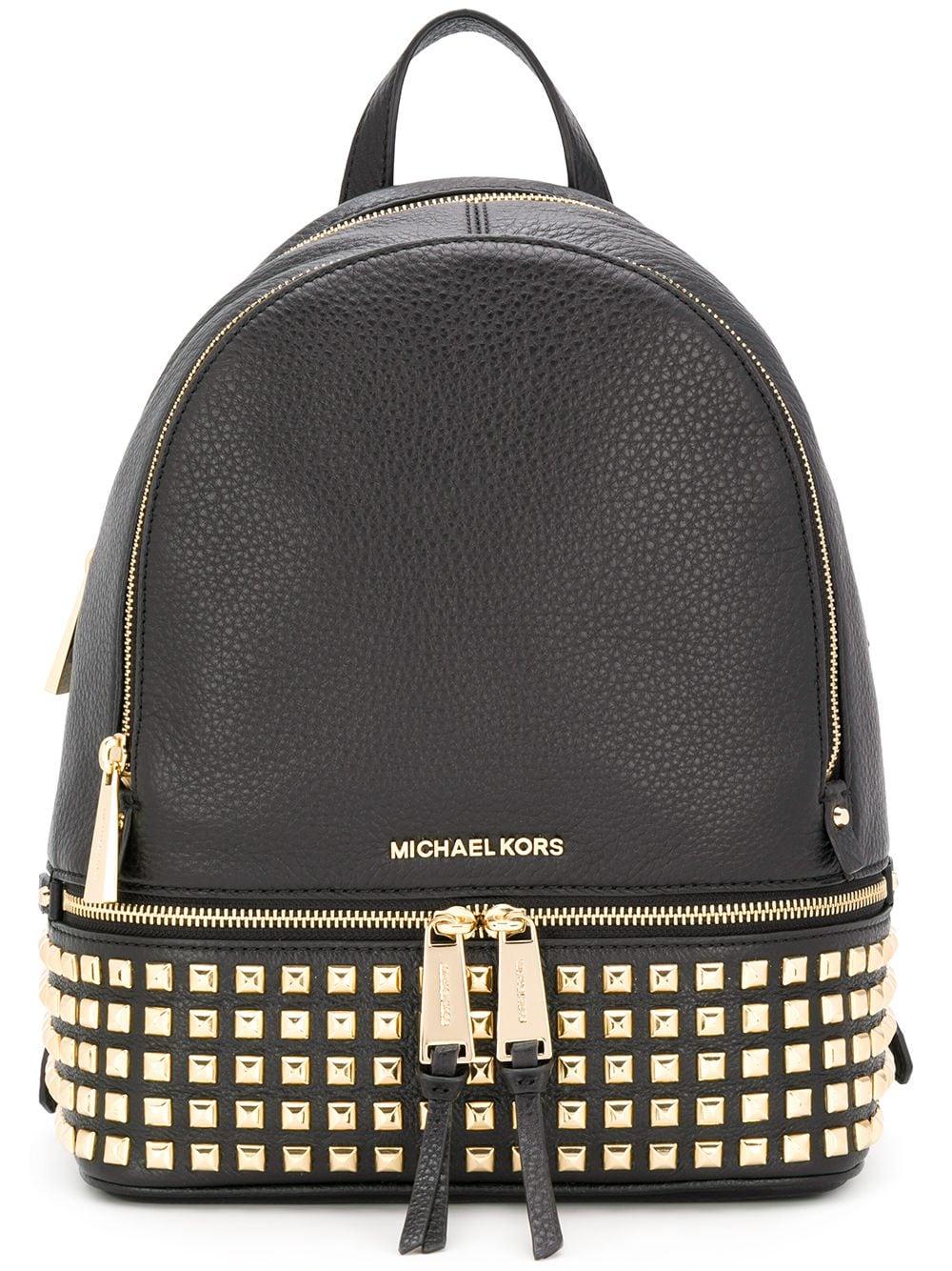 Petit sac dos Rhea clout en cuir MICHAEL Michael Kors en