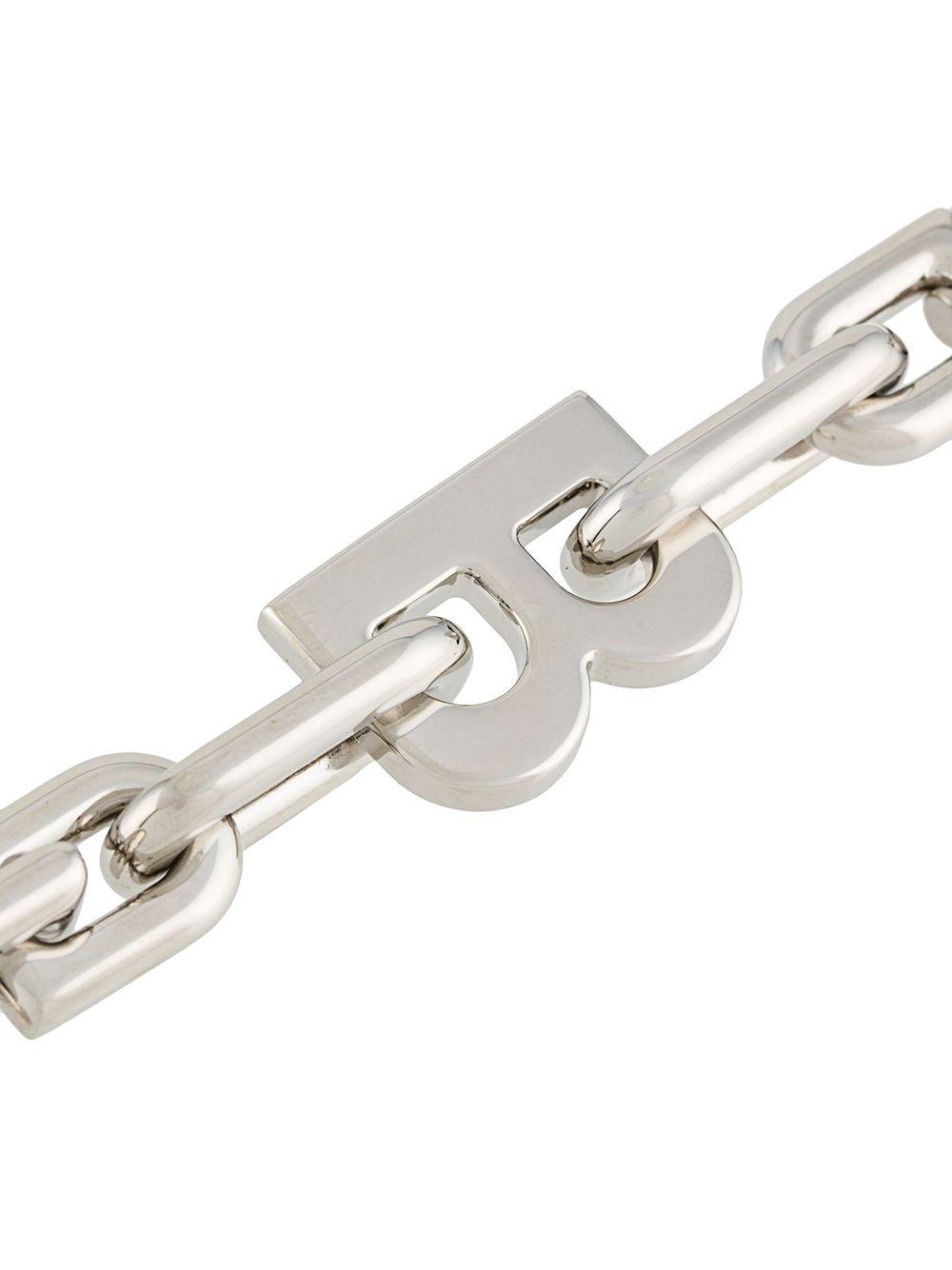 Balenciaga B Chain Bracelet in Silver (Metallic) for Men - Lyst