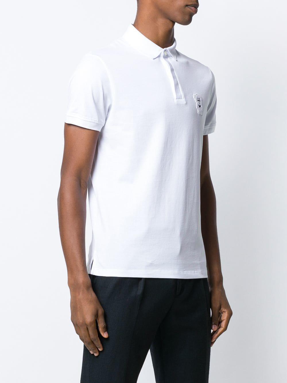 polo manga larga gant