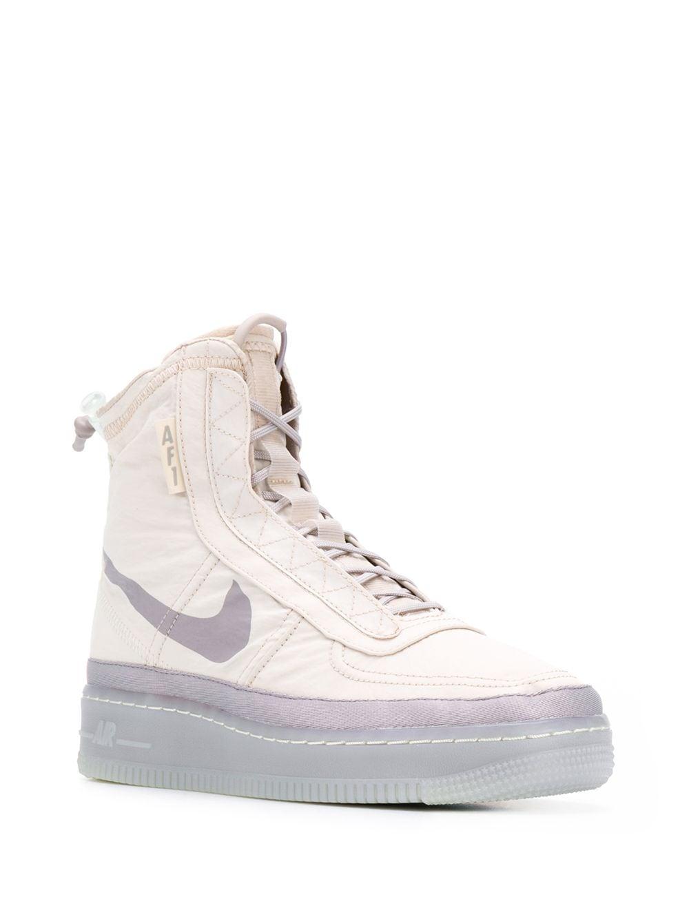 Nike Air Force 1 Shell High-top Sneakers in White | Lyst