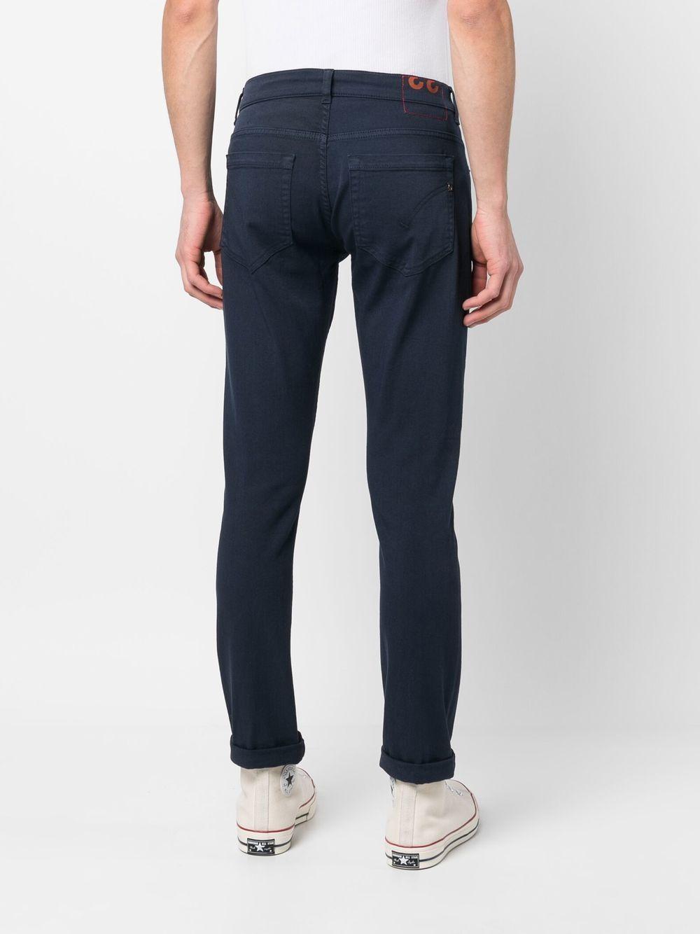 Dondup Mid-rise Straight-leg Jeans in Blue for Men | Lyst