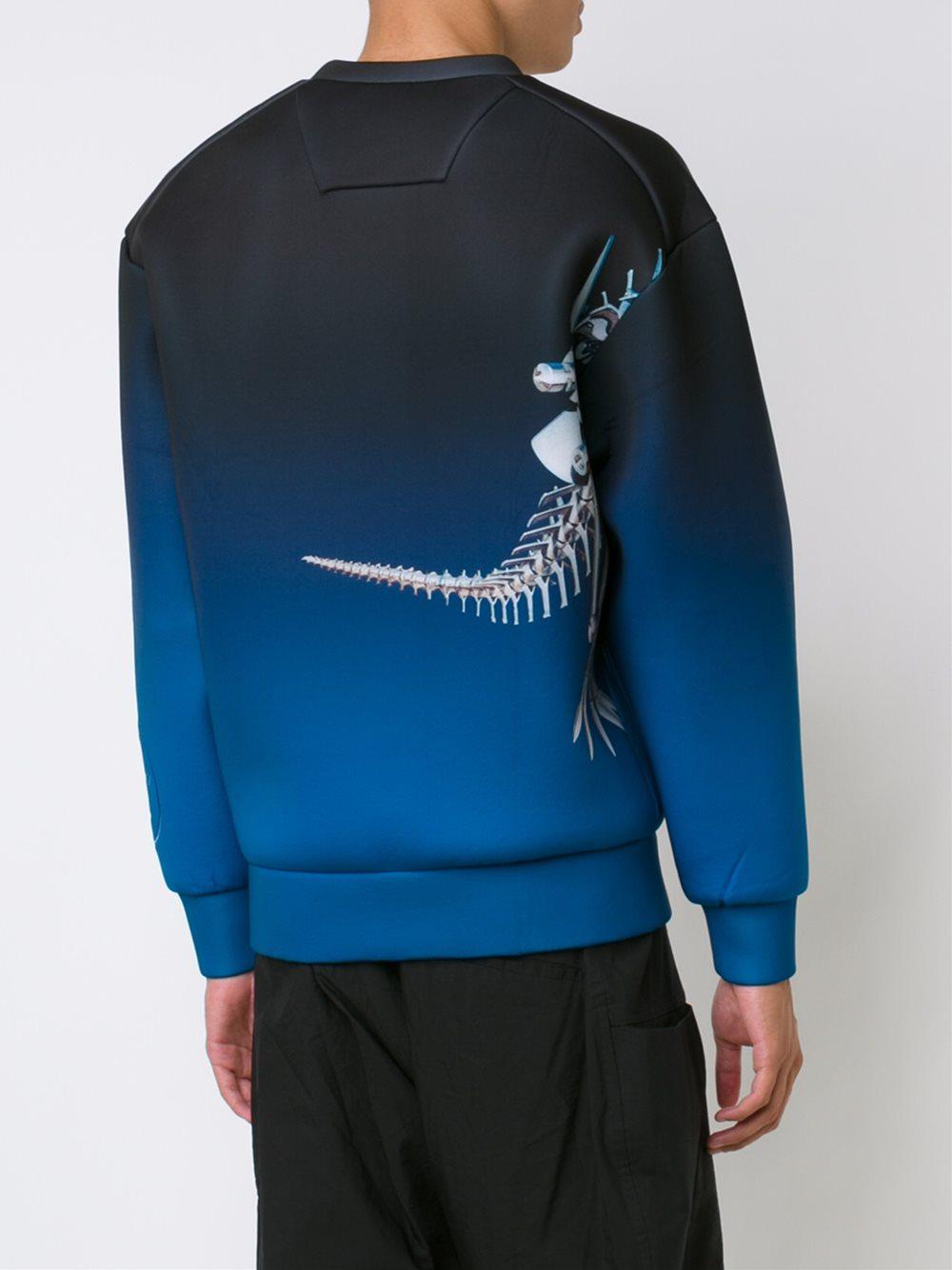 Juun.J X Hajime Sorayama Sweatshirt in Blue for Men - Lyst