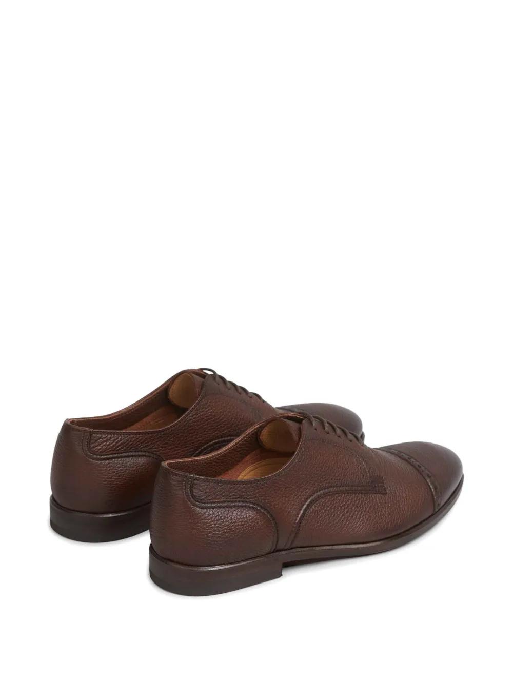 HENDERSON - Men’s - Brown Leather Oxford Shoes - Size 44 Henderson Oxford shoes for Men | Online Sale up to 79% off  main image 3