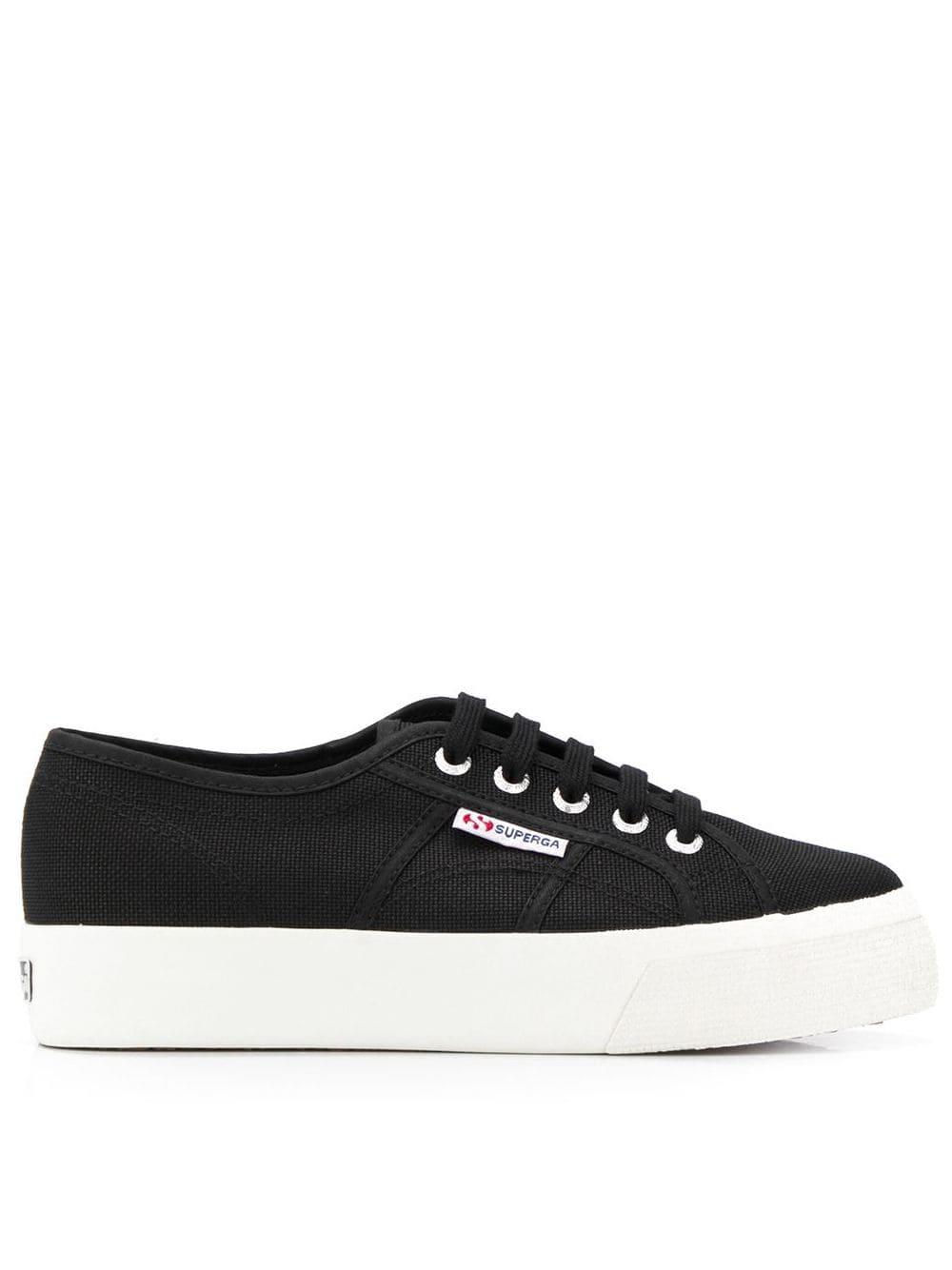 superga platform canvas