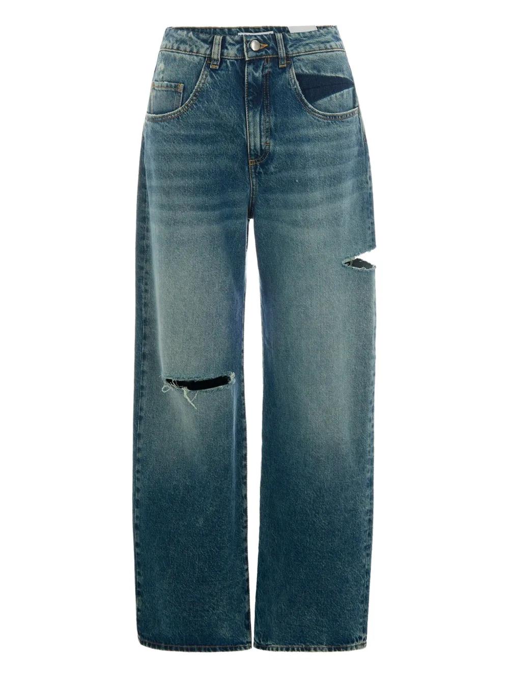 パンツ ICON DENIM Women Straight Pants BIANCA8019 Grey ICON DENIM Straight-leg jeans for Women | Online Sale up to