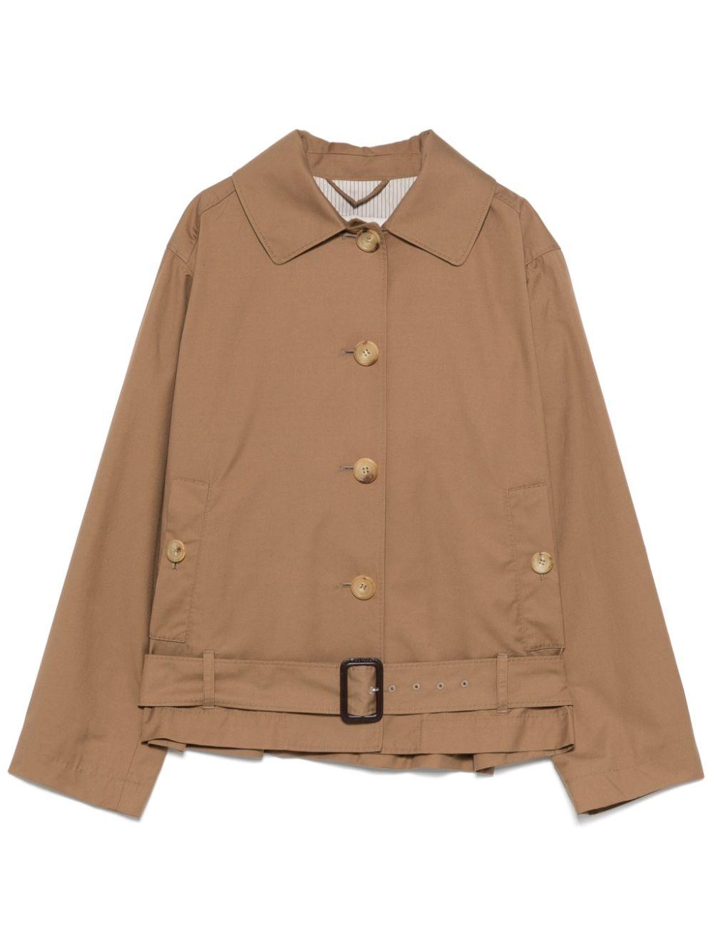 Max Mara レディース ブラウン Ctrench ジャケット ジャケット 