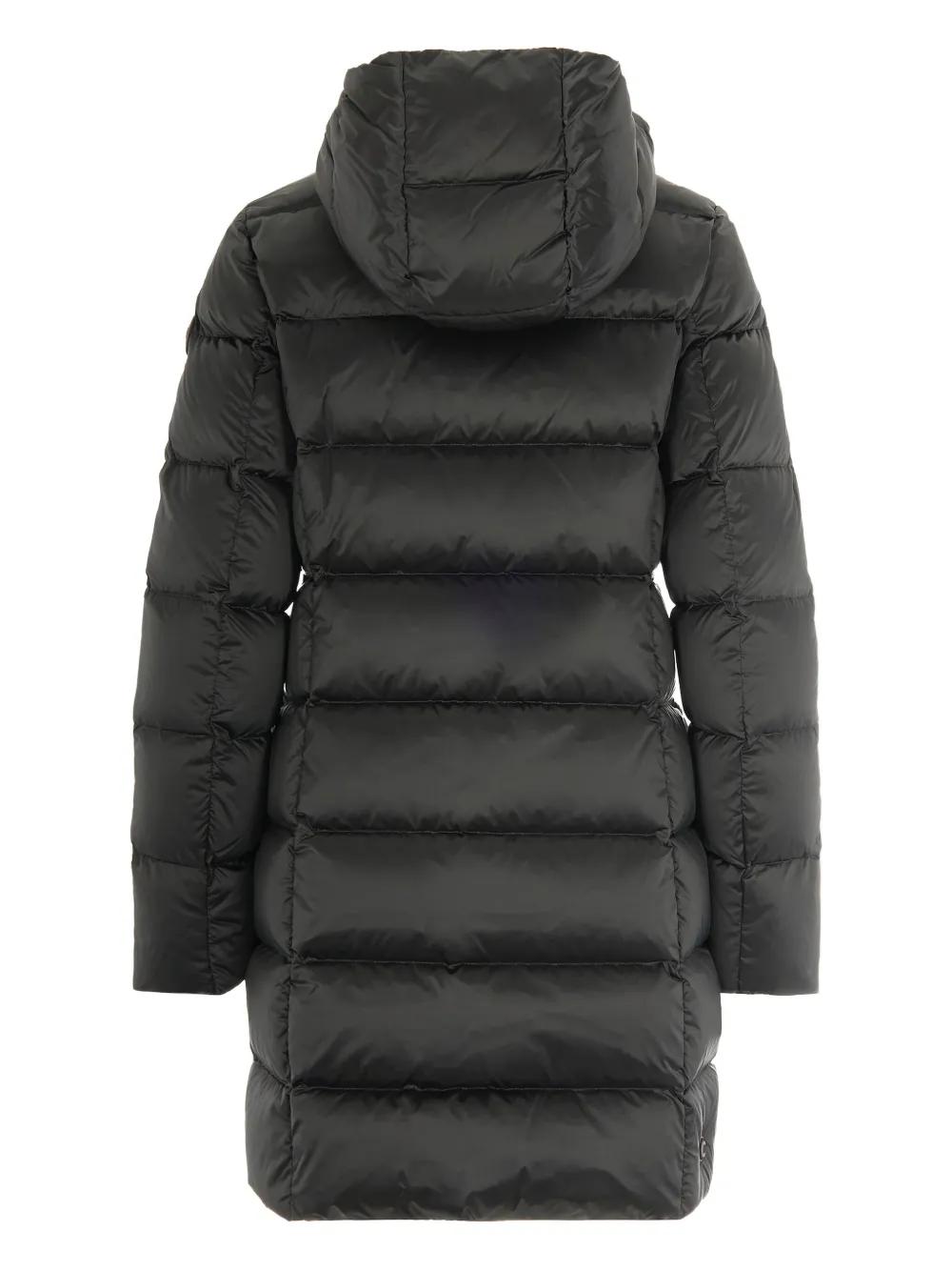 美品⭐︎COLMAR フード付きダウンジャケット 黒 Colmar WOMEN'S DOWN JACKET WITH HOOD AND FUR 2221F 5WG