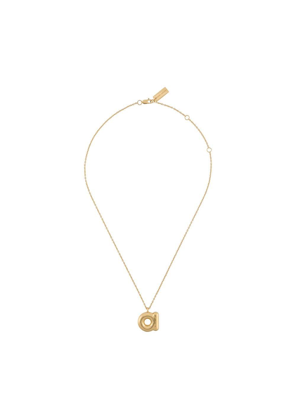 Marc Jacobs Jewelry Online Shop - Silver Womens The Monogram Chain