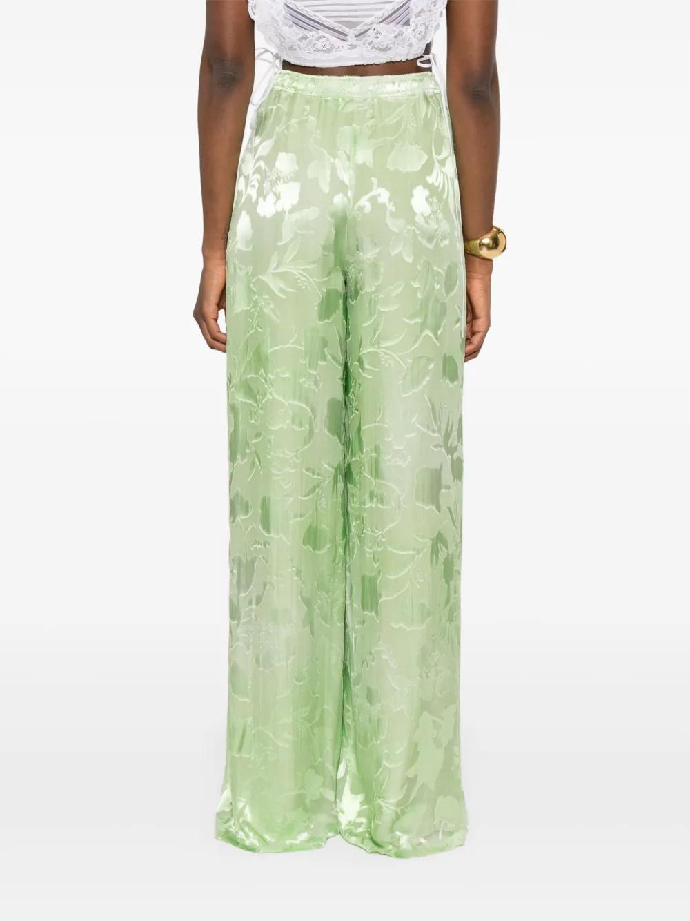 Green Ermanno Scervino Pants for Women | Lyst