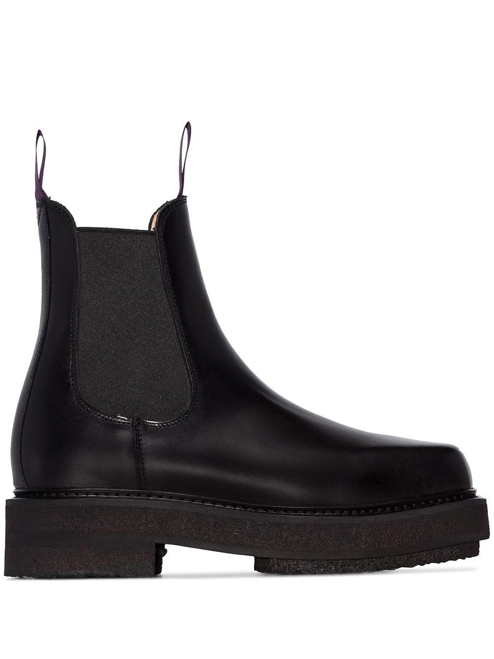 Eytys Leather Ortega Chelsea Boots in Black | Lyst