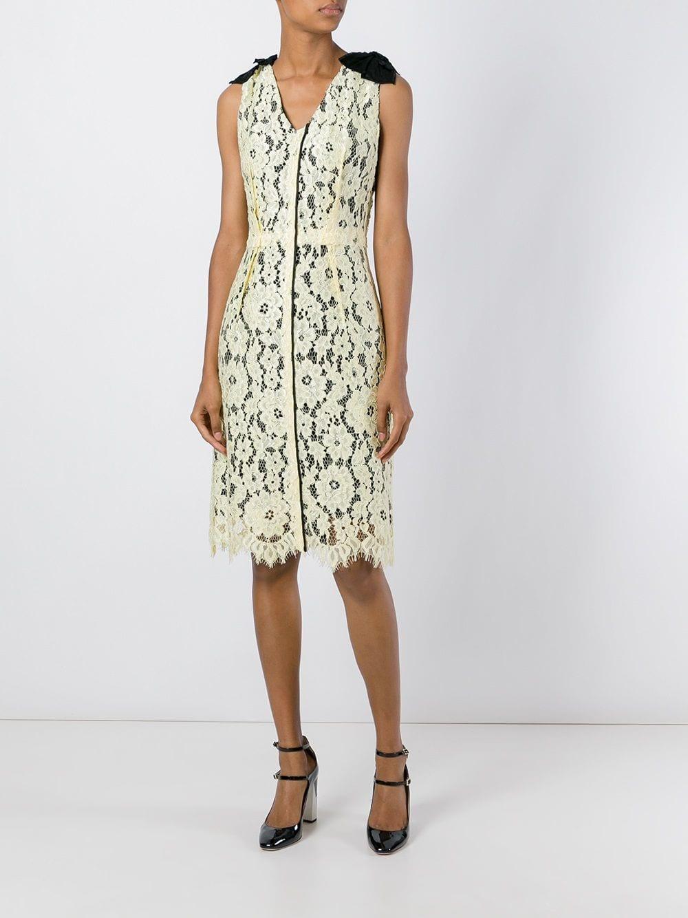 yellow marc jacobs dress